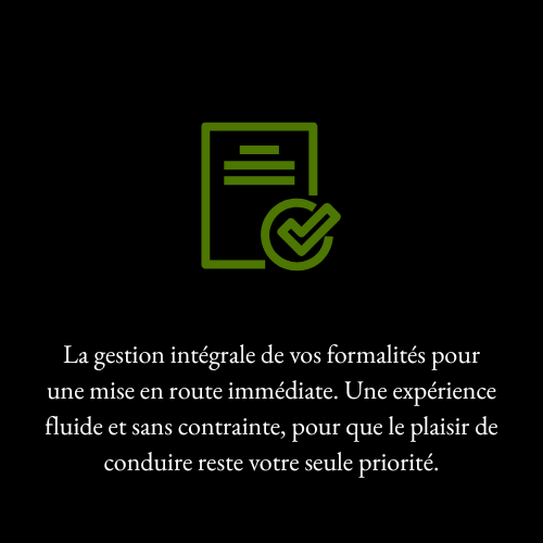 un protocole rigoureux de 90 points d’analyse pour chaque véhicule. La promesse d’une fiabilité sans concession, fidèle à nos standards d'excellence les plus élevés. (1)